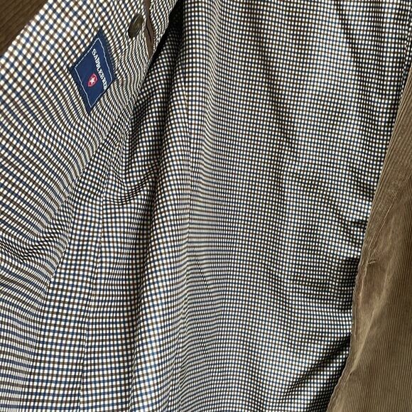 EXCELLENT CONDITION SADDLEBRED CORDUROY BLAZER IN BROWN - Picture 5 of 7